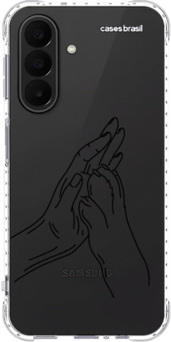 Capinha para Celular Traços de Amor Mãos Unidas