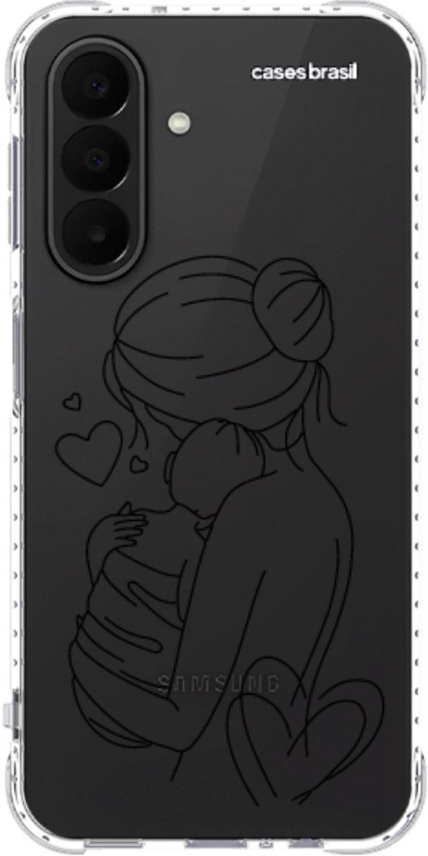 Capinha para Celular Traços de Amor Mãe e Bebê