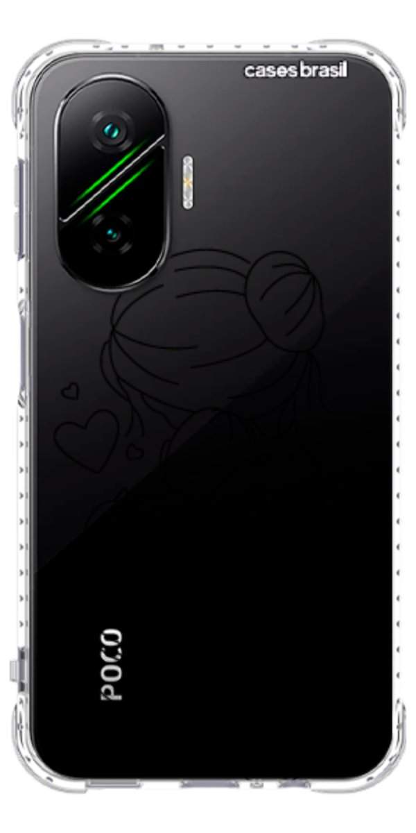 Capinha para Celular Traços de Amor Mãe e Bebê