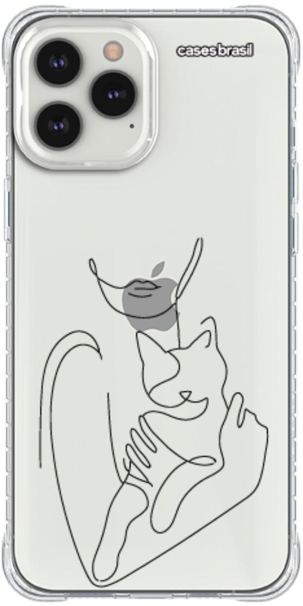 Capinha para Celular Traços de Amor Meu Gato