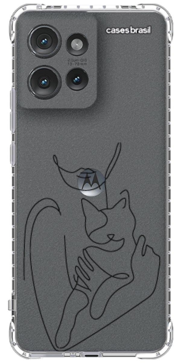 Capinha para Celular Traços de Amor Meu Gato