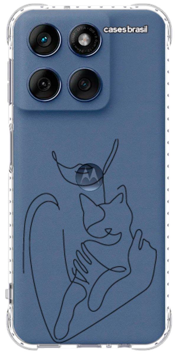 Capinha para Celular Traços de Amor Meu Gato