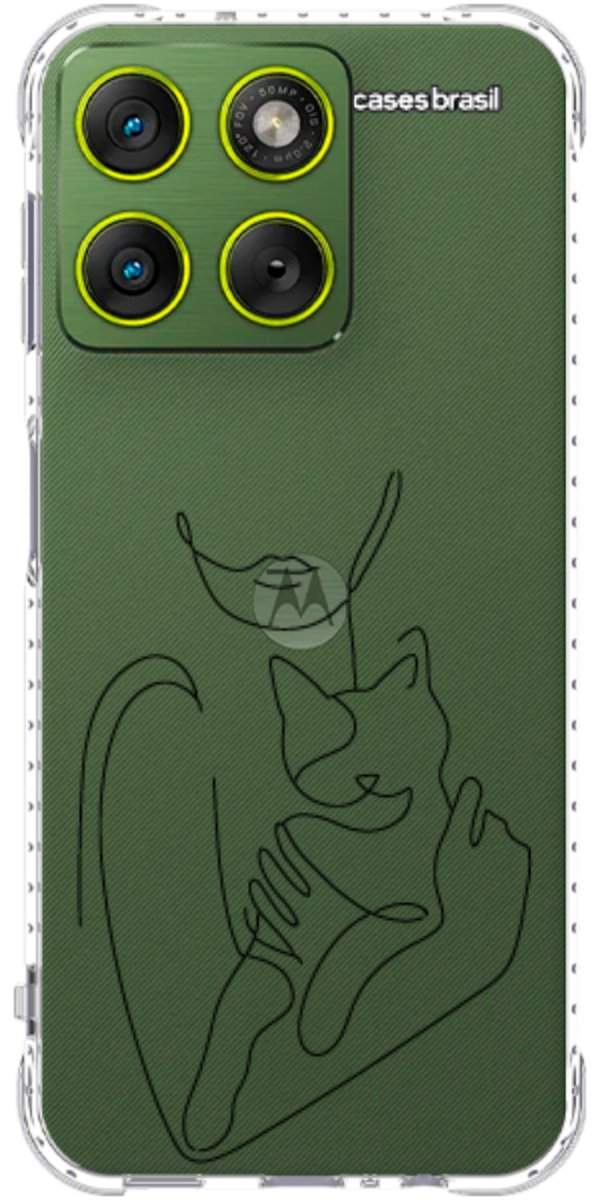 Capinha para Celular Traços de Amor Meu Gato
