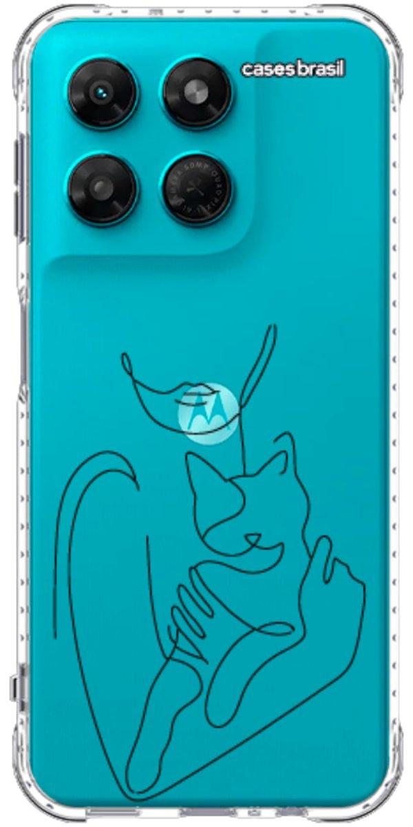 Capinha para Celular Traços de Amor Meu Gato