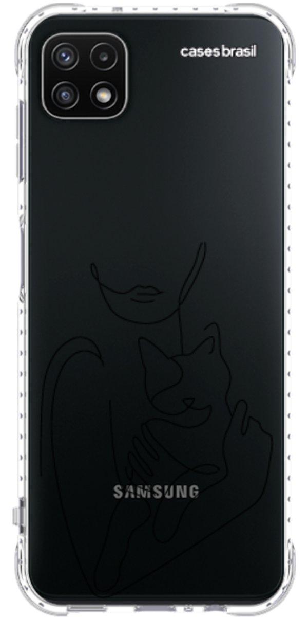 Capinha para Celular Traços de Amor Meu Gato