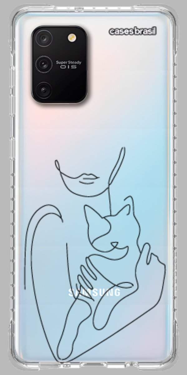 Capinha para Celular Traços de Amor Meu Gato