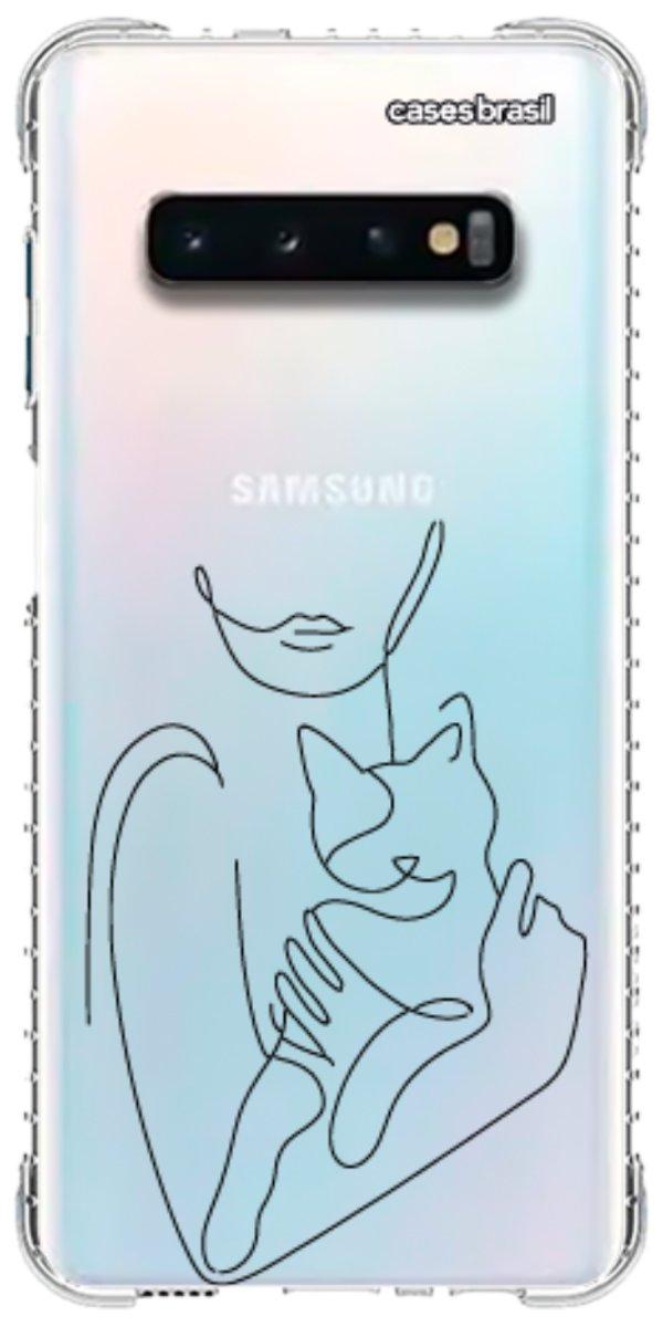 Capinha para Celular Traços de Amor Meu Gato