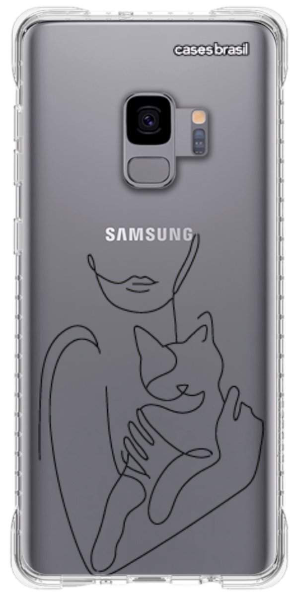Capinha para Celular Traços de Amor Meu Gato