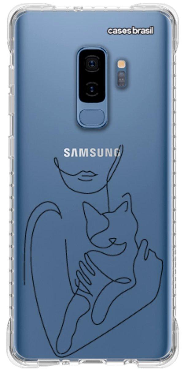 Capinha para Celular Traços de Amor Meu Gato
