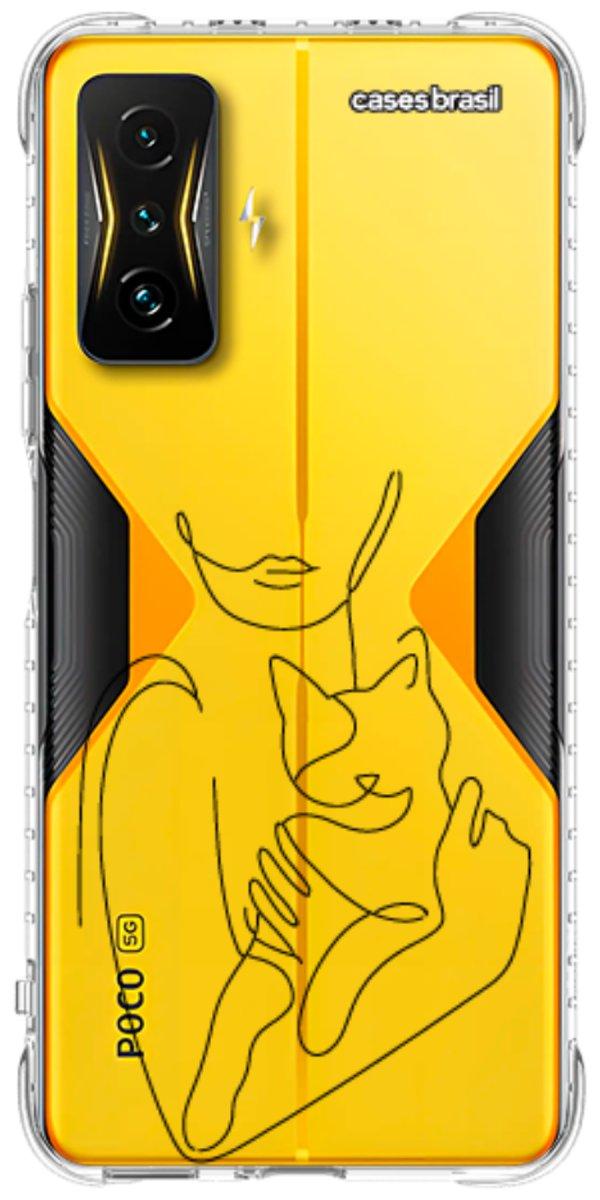 Capinha para Celular Traços de Amor Meu Gato