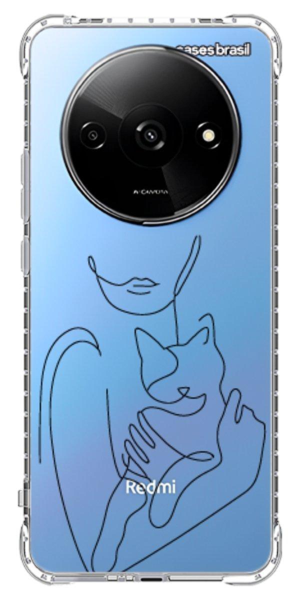 Capinha para Celular Traços de Amor Meu Gato