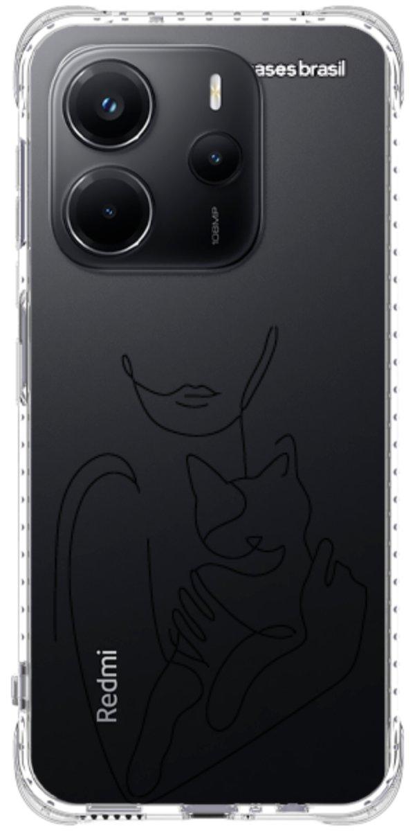 Capinha para Celular Traços de Amor Meu Gato