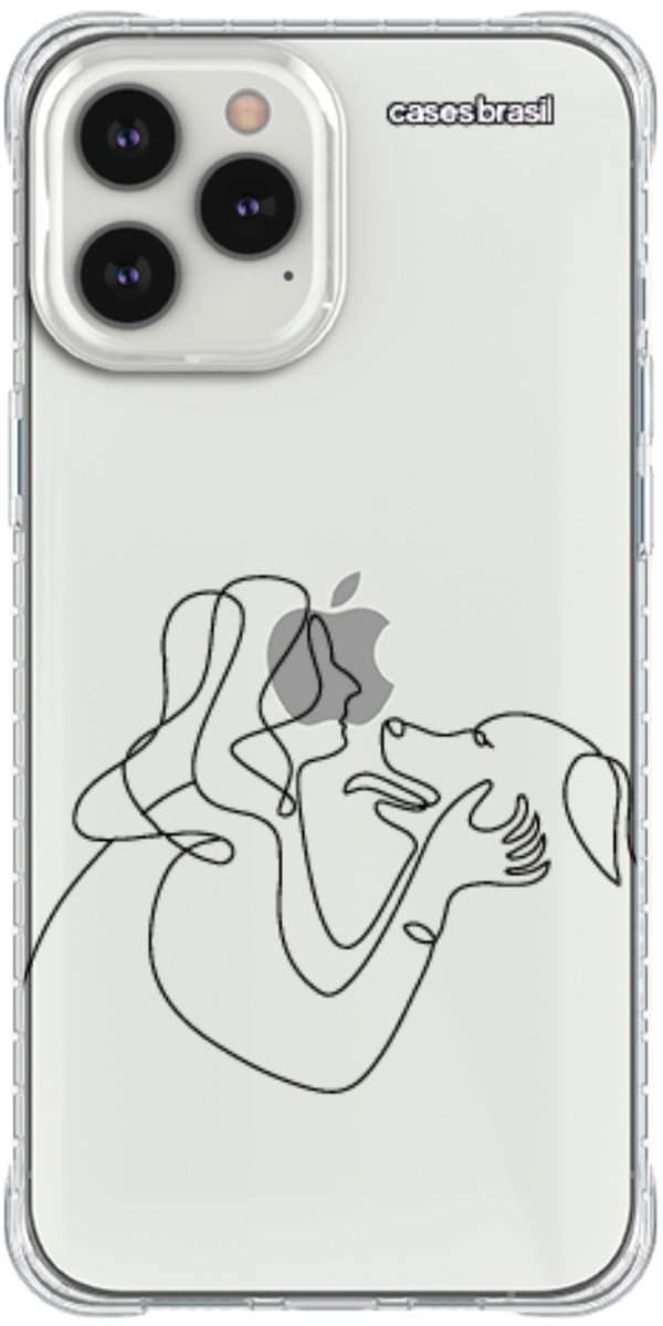 Capinha para Celular Traços de Amor Meu Cachorro