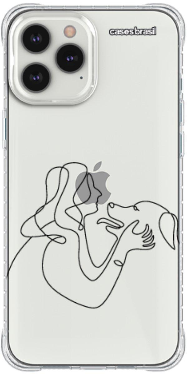 Capinha para Celular Traços de Amor Meu Cachorro