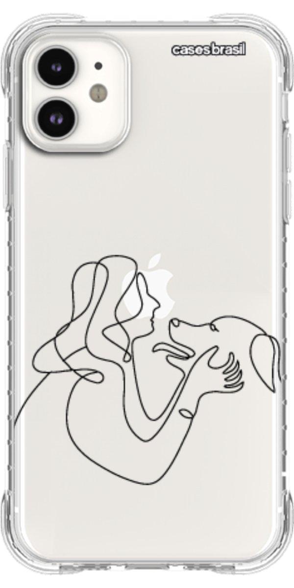 Capinha para Celular Traços de Amor Meu Cachorro