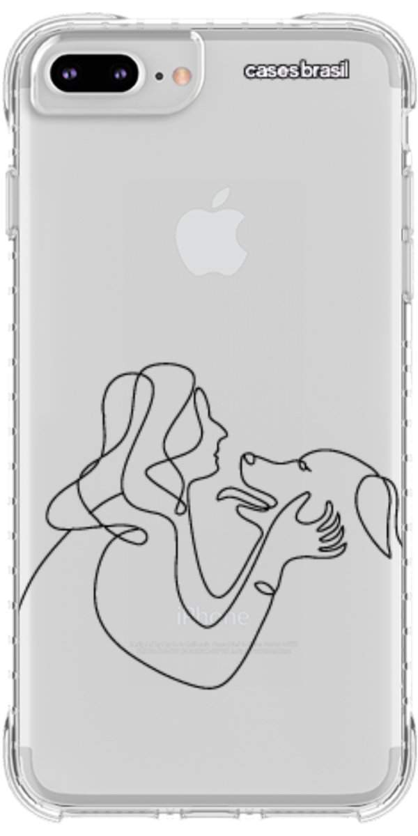 Capinha para Celular Traços de Amor Meu Cachorro