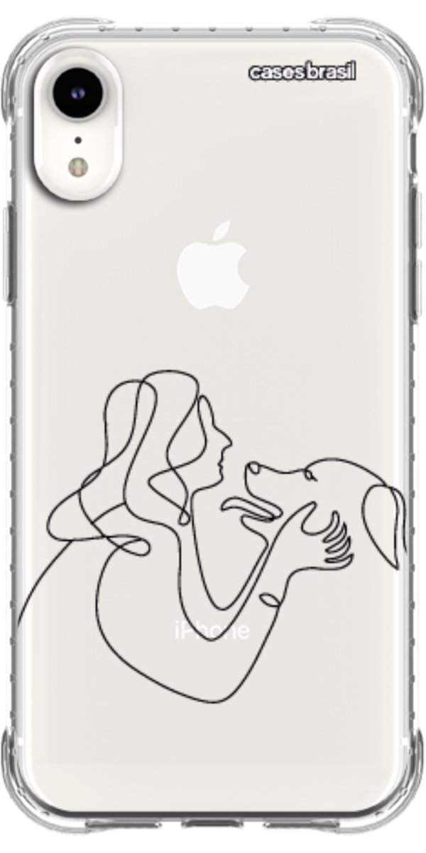 Capinha para Celular Traços de Amor Meu Cachorro