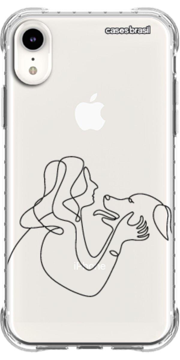 Capinha para Celular Traços de Amor Meu Cachorro