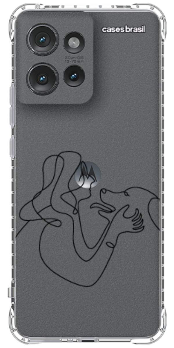 Capinha para Celular Traços de Amor Meu Cachorro