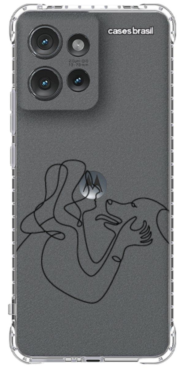 Capinha para Celular Traços de Amor Meu Cachorro