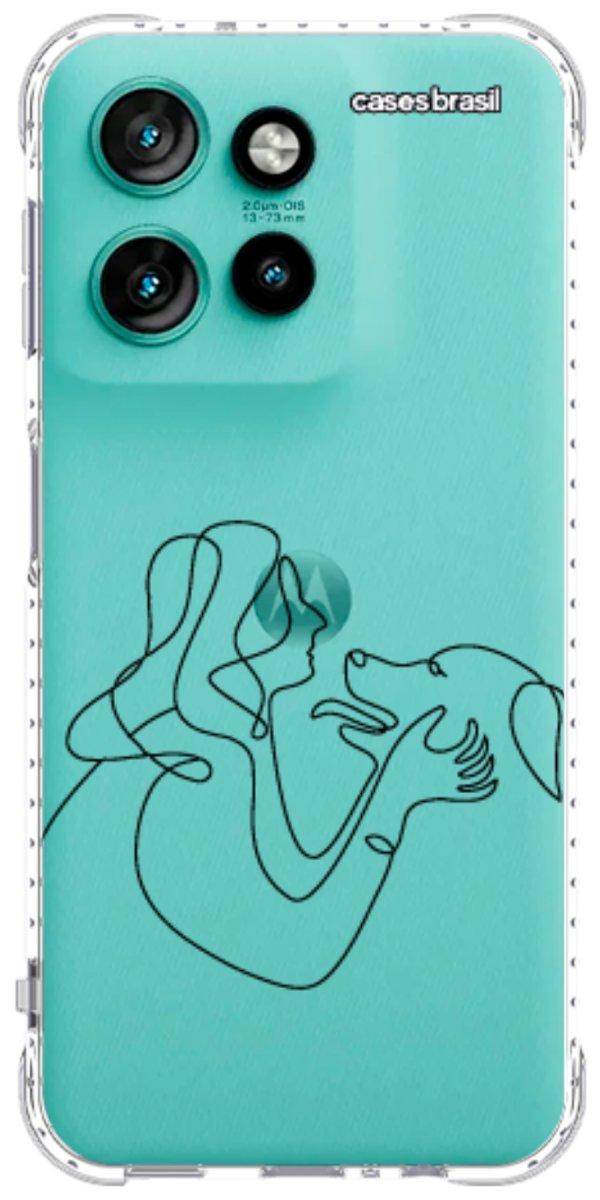 Capinha para Celular Traços de Amor Meu Cachorro