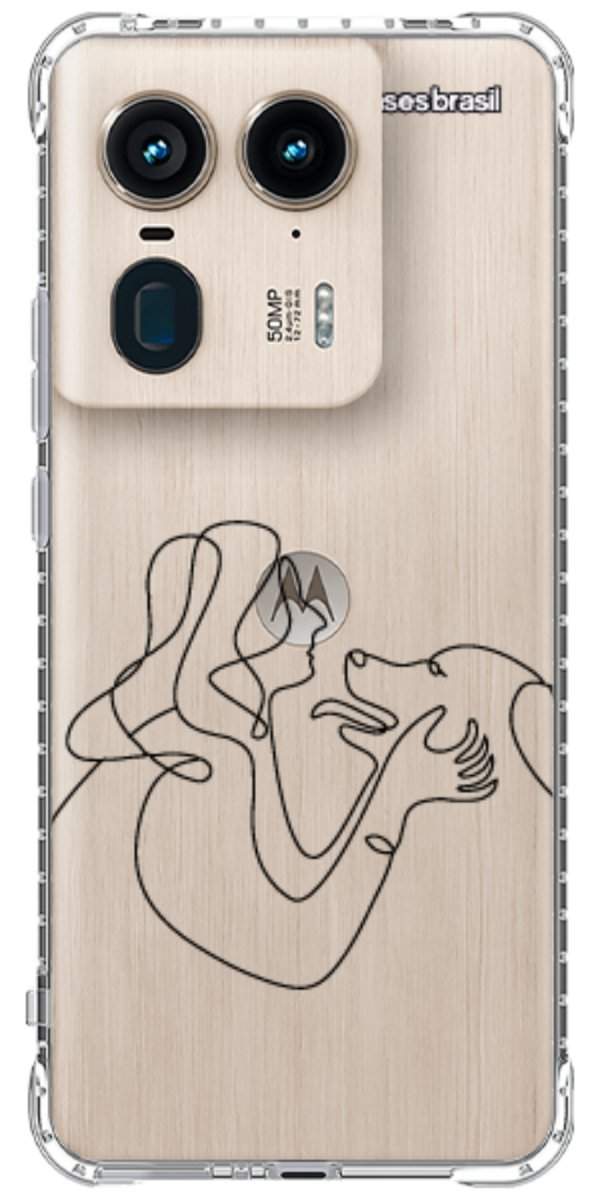 Capinha para Celular Traços de Amor Meu Cachorro