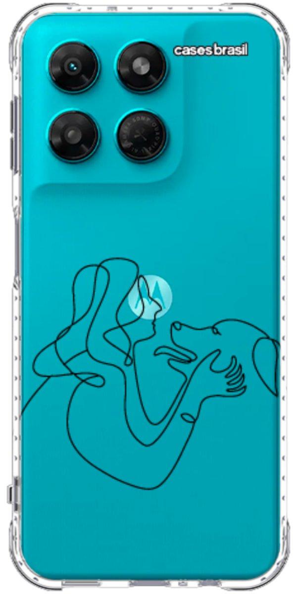 Capinha para Celular Traços de Amor Meu Cachorro