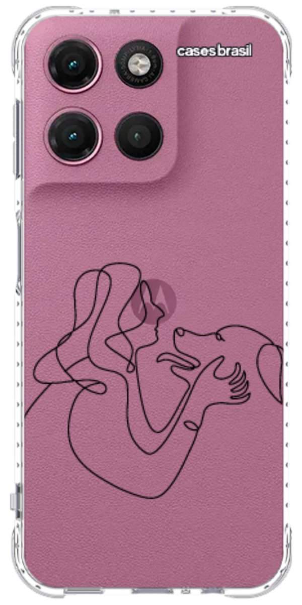 Capinha para Celular Traços de Amor Meu Cachorro