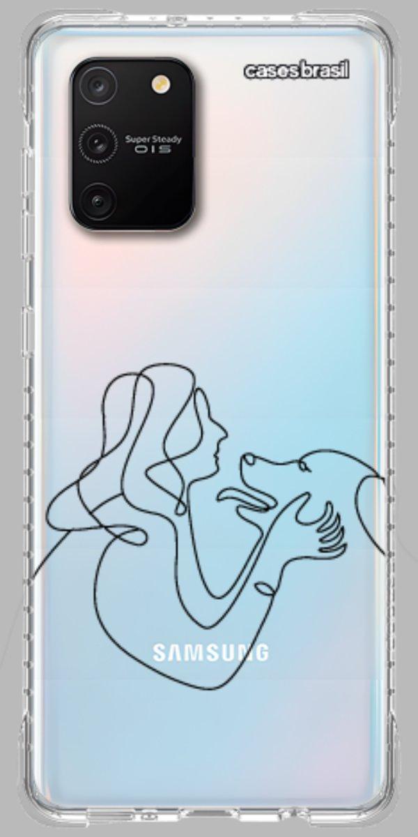 Capinha para Celular Traços de Amor Meu Cachorro