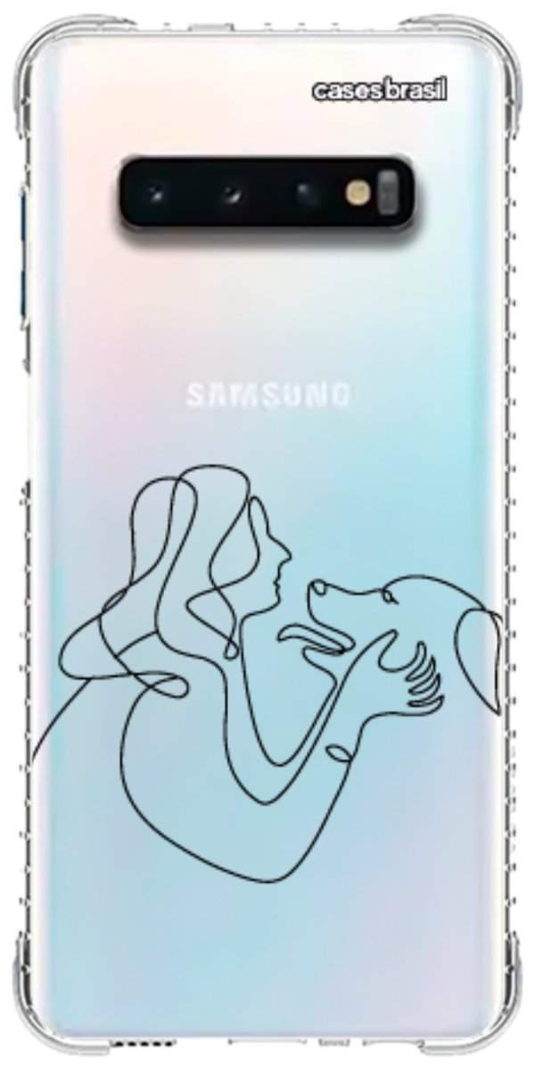 Capinha para Celular Traços de Amor Meu Cachorro