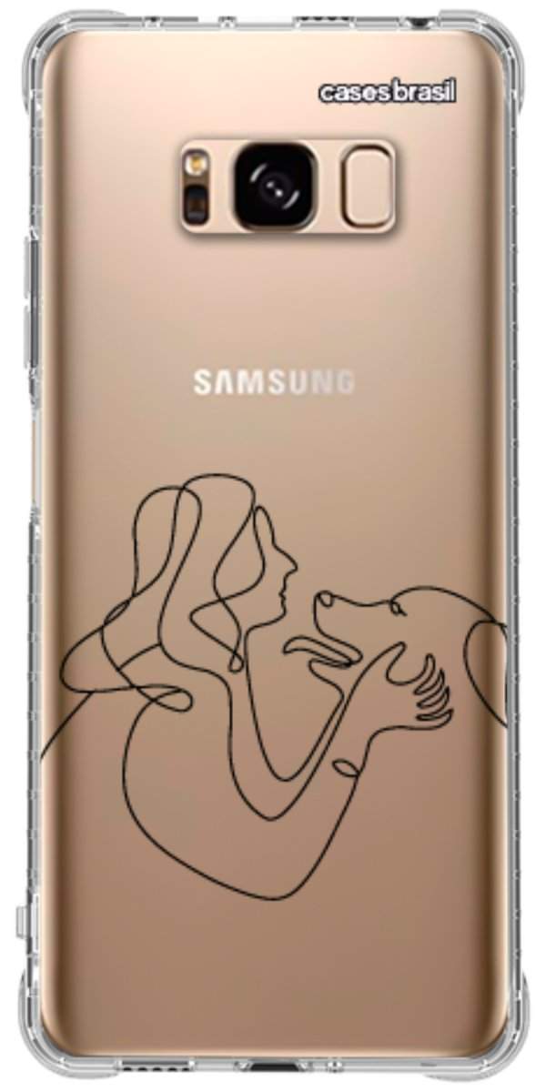 Capinha para Celular Traços de Amor Meu Cachorro