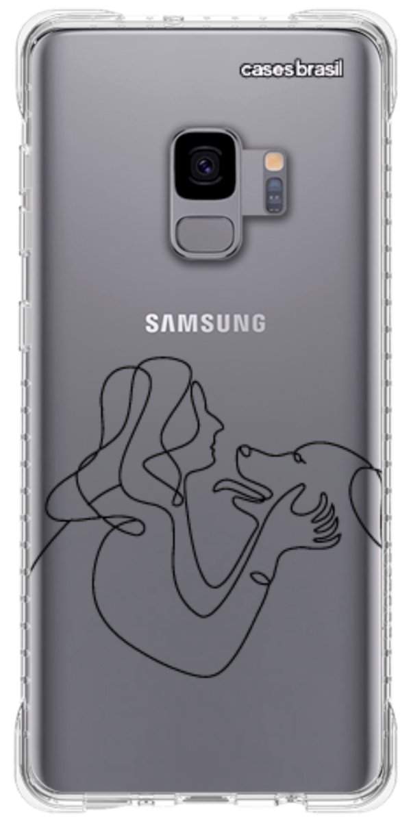 Capinha para Celular Traços de Amor Meu Cachorro