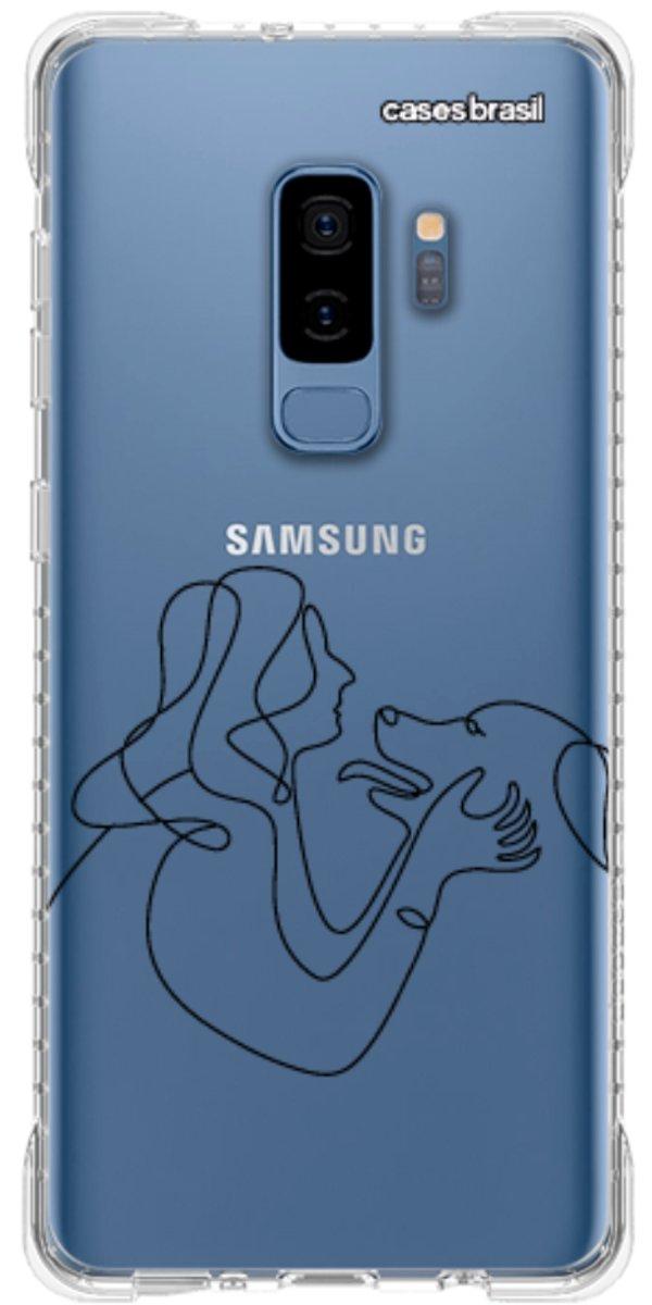Capinha para Celular Traços de Amor Meu Cachorro