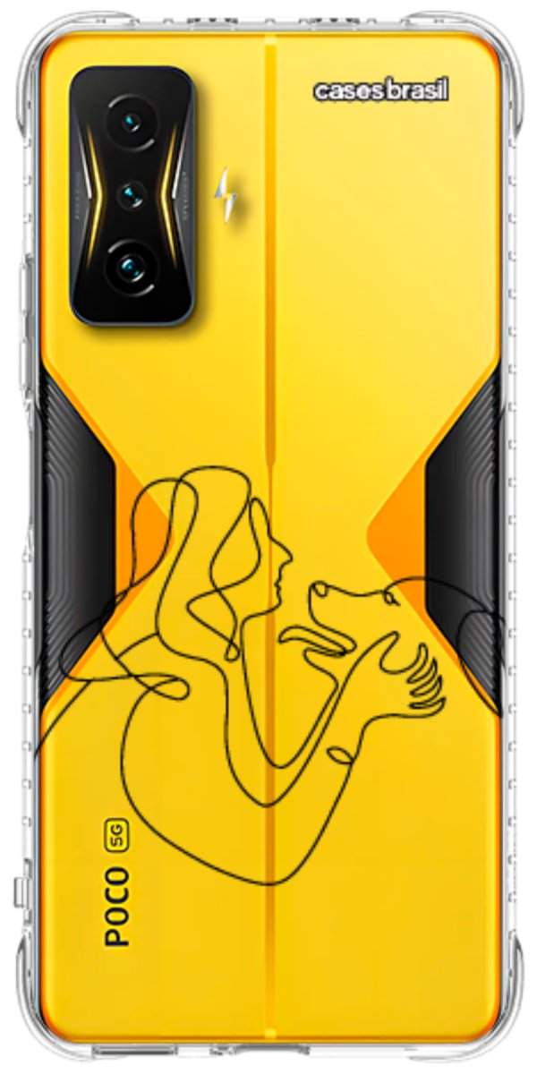 Capinha para Celular Traços de Amor Meu Cachorro