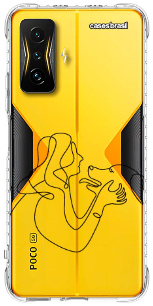 Capinha para Celular Traços de Amor Meu Cachorro