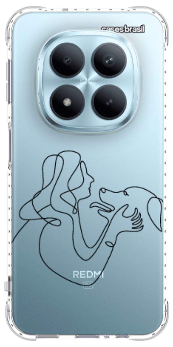 Capinha para Celular Traços de Amor Meu Cachorro