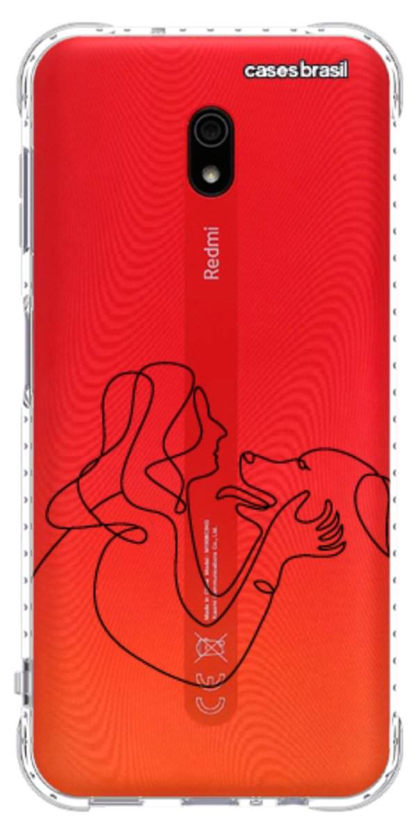 Capinha para Celular Traços de Amor Meu Cachorro