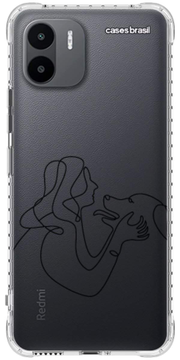 Capinha para Celular Traços de Amor Meu Cachorro