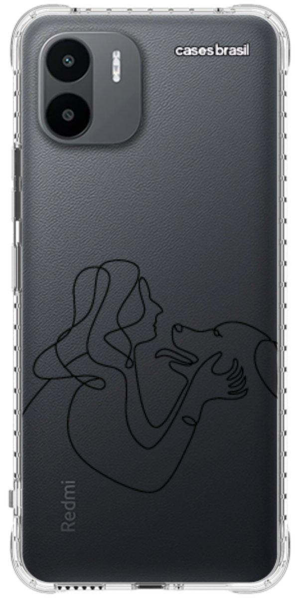 Capinha para Celular Traços de Amor Meu Cachorro