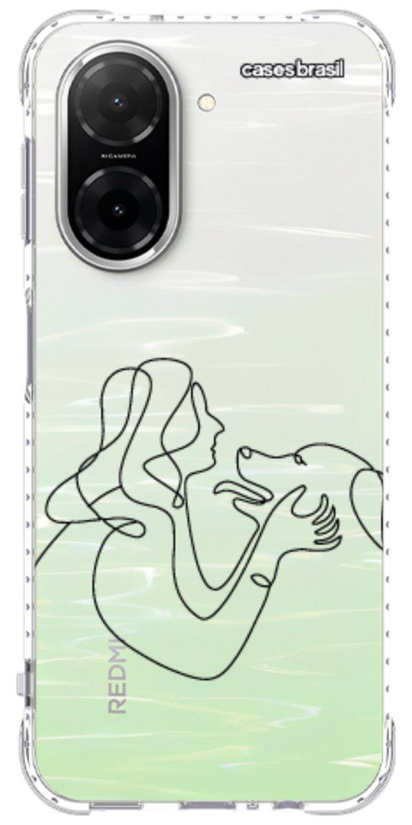 Capinha para Celular Traços de Amor Meu Cachorro