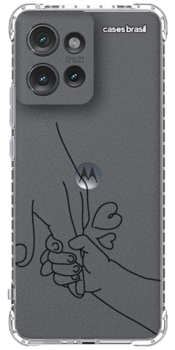 Capinha para Celular Traços de Amor Primeiro Toque