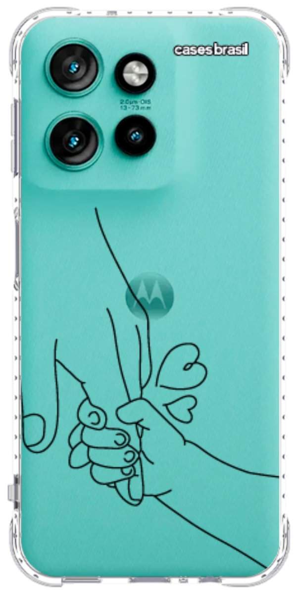 Capinha para Celular Traços de Amor Primeiro Toque