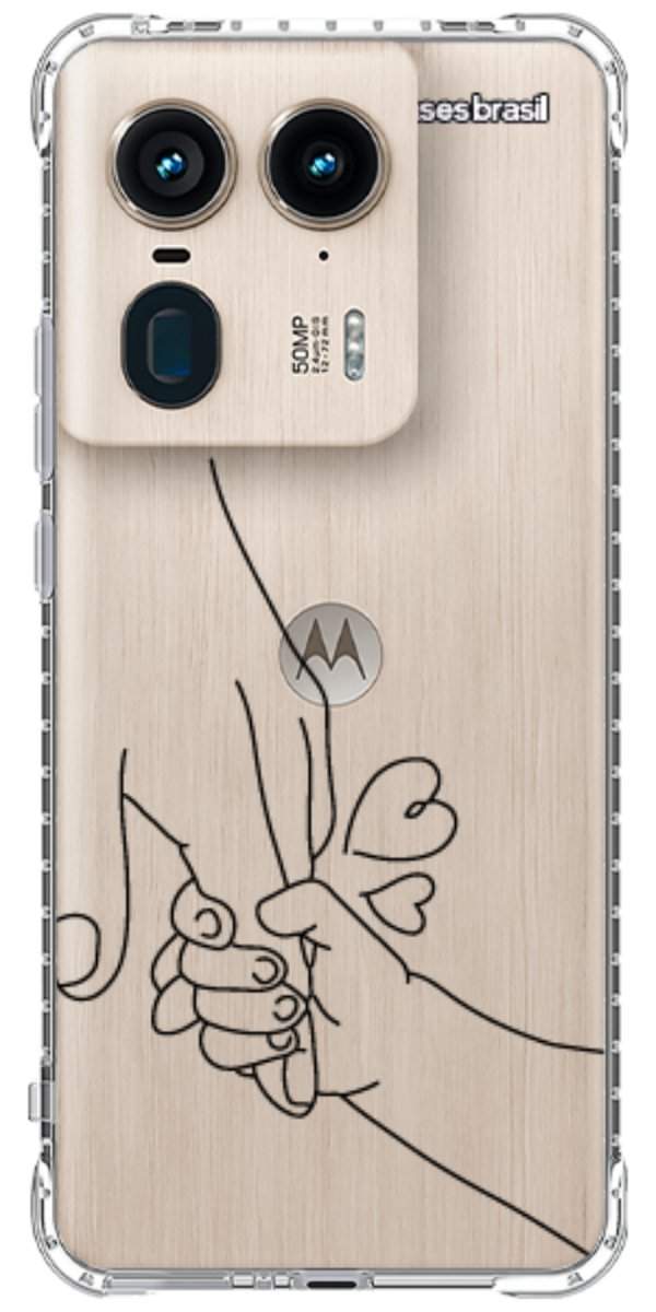 Capinha para Celular Traços de Amor Primeiro Toque