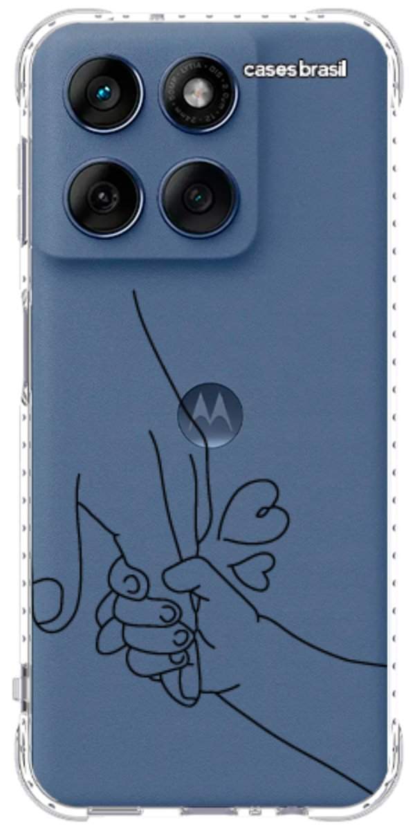 Capinha para Celular Traços de Amor Primeiro Toque