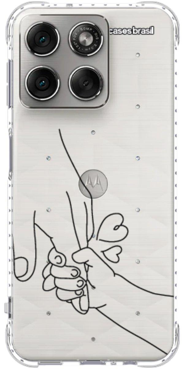 Capinha para Celular Traços de Amor Primeiro Toque
