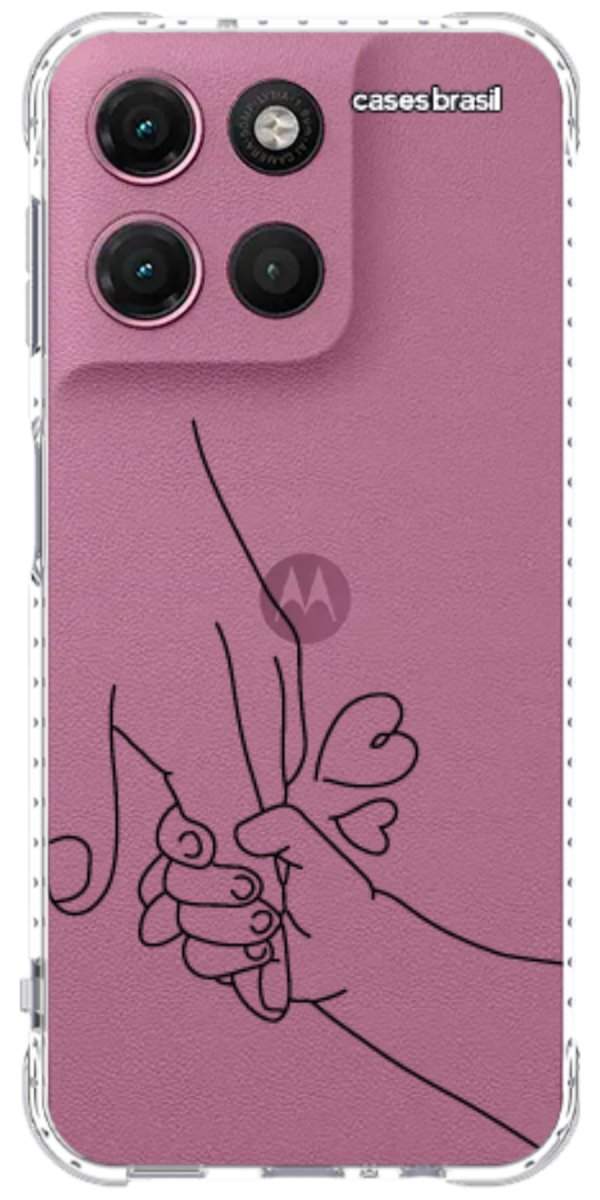 Capinha para Celular Traços de Amor Primeiro Toque