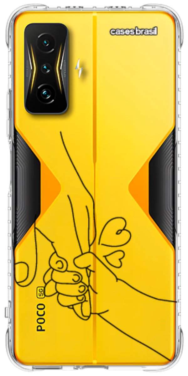 Capinha para Celular Traços de Amor Primeiro Toque
