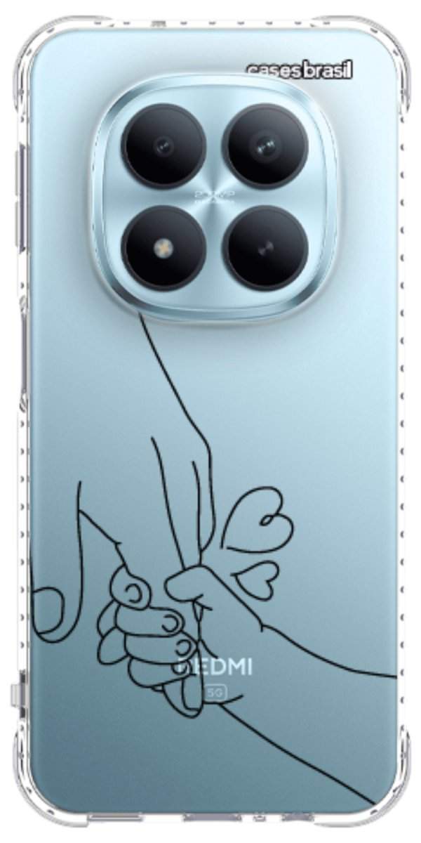 Capinha para Celular Traços de Amor Primeiro Toque