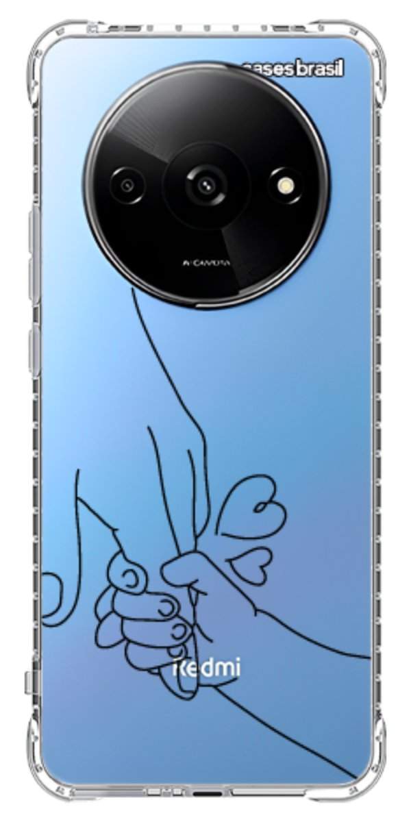 Capinha para Celular Traços de Amor Primeiro Toque