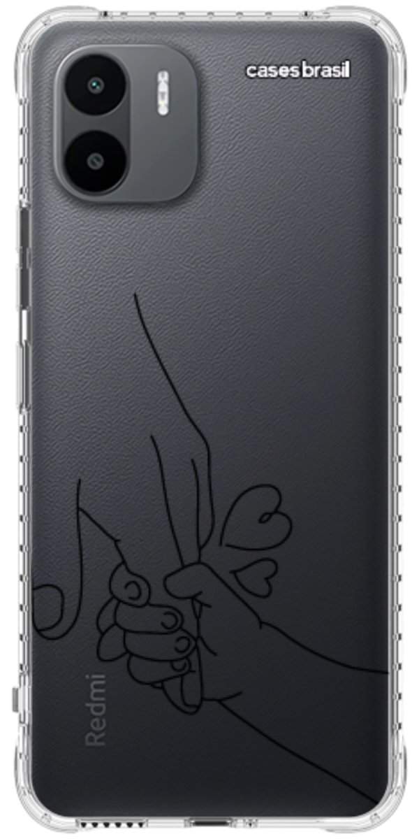Capinha para Celular Traços de Amor Primeiro Toque